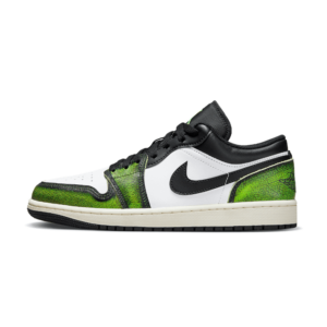 Air Jordan 1 Low Wear-Away Electric Green