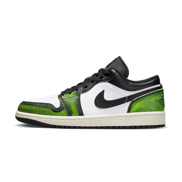 Air Jordan 1 Low Wear-Away Electric Green