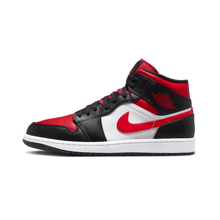 Air Jordan 1 Mid Bred Toe