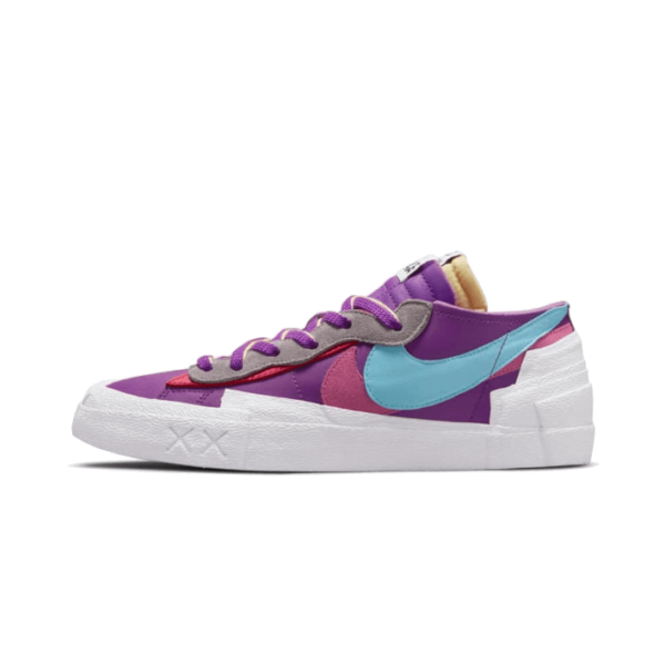 Nike Blazer Low Sacai Kaws Purple Dusk