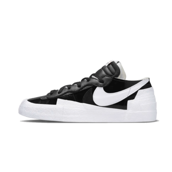 sacai x Nike Blazer Low Black Patent