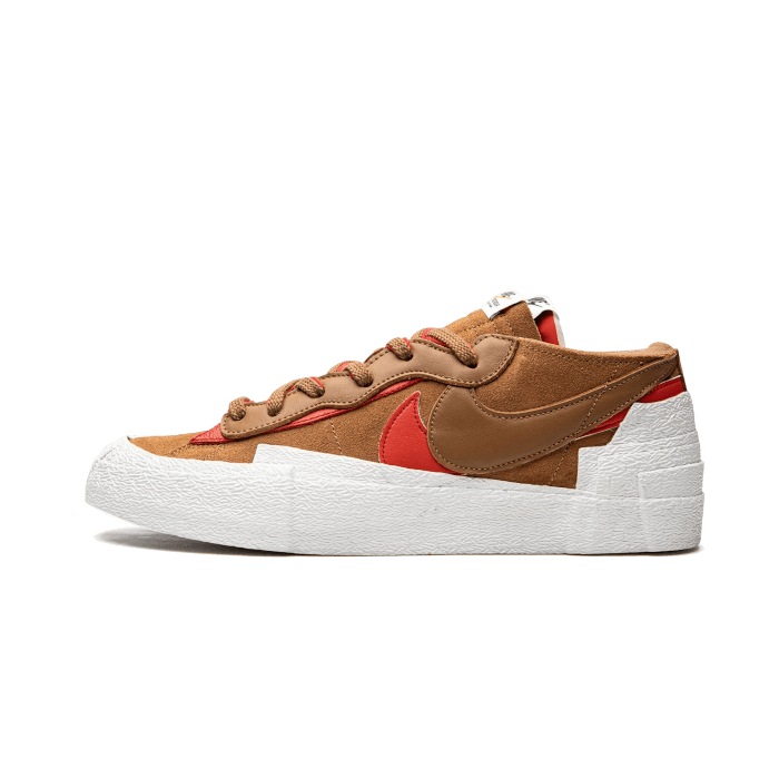 sacai x Nike Blazer Low British Tan