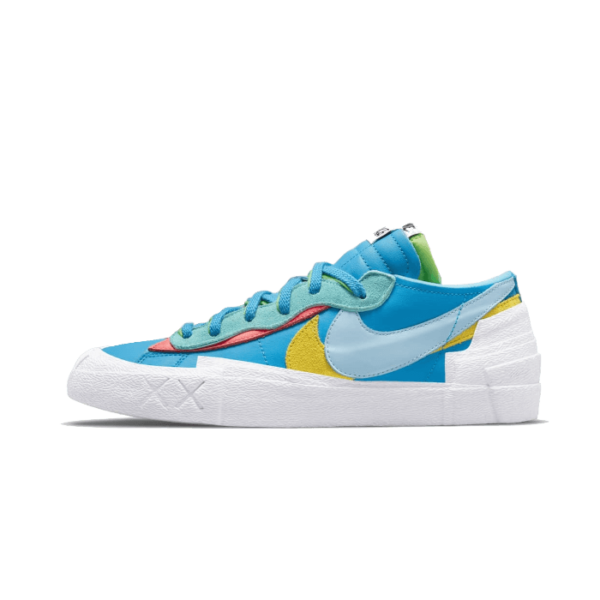 Nike Blazer Low Sacai Kaws Neptune Blue