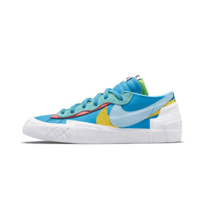 Nike Blazer Low Sacai Kaws Neptune Blue