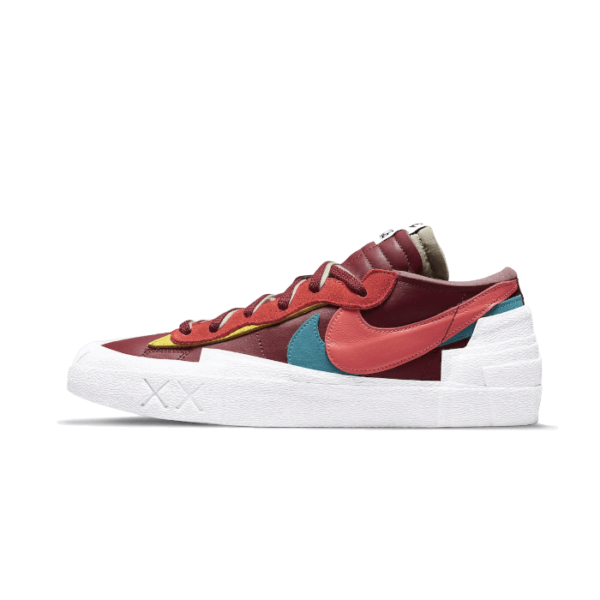 Nike Blazer Low Sacai Kaws Team Red