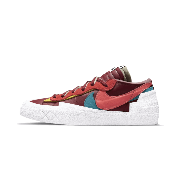 Nike Blazer Low Sacai Kaws Team Red