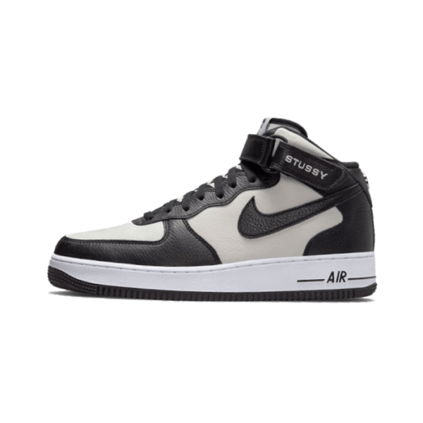 Stussy x Nike Air Force 1 Mid Black Grey