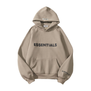 Fear of God Essentials Hoodie Applique Logo Khaki